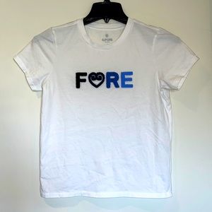 Women’s designer GFORE T-shirt size small